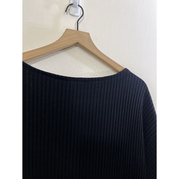 Eileen Fisher Tencel Stretch Rib Dress Shirt Lagom Minimalist Capsule Scandi - Picture 9 of 12